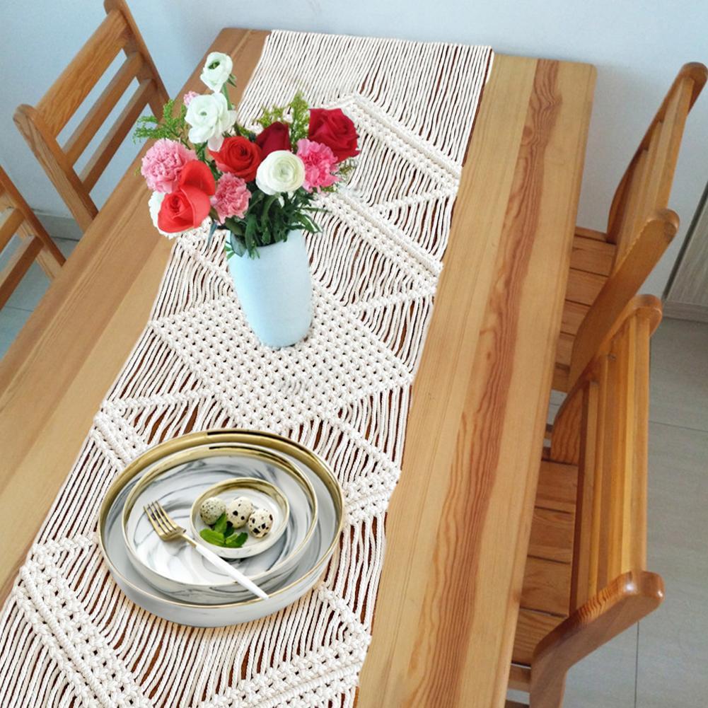 Clover Boho Table Runner