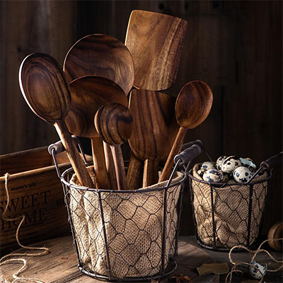 Bordeaux Teak Wood Serving Set