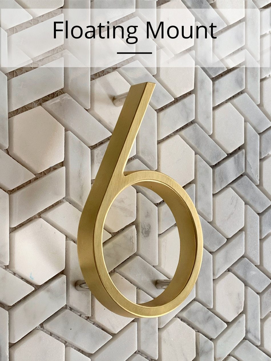 Airresa - Classic House Number Signs - Western Nest, LLC