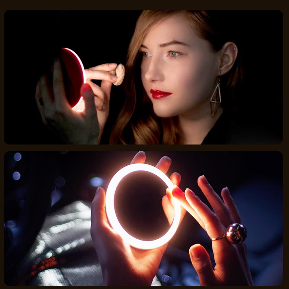 Portable LED Mirror Wireless USB Charging - Western Nest, LLC