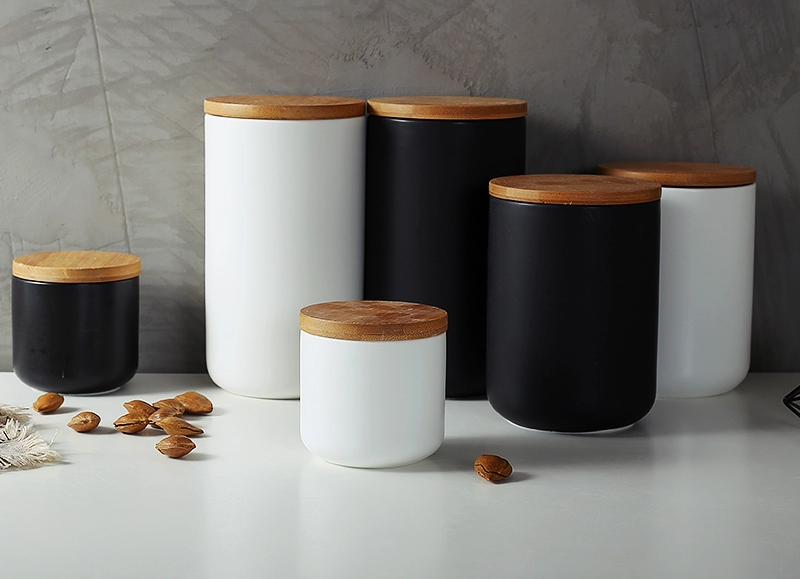 Ulm Ceramic Storage Jar - Western Nest, LLC