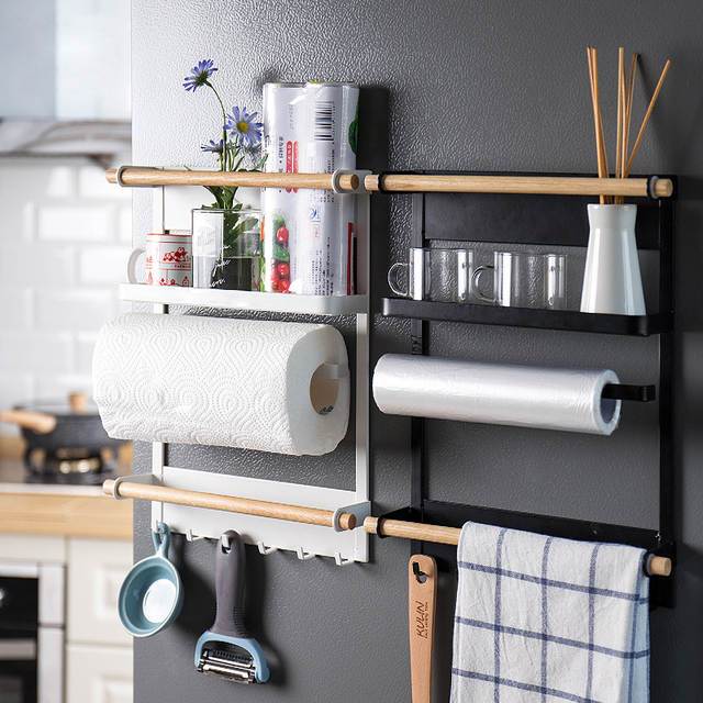 Trenton Magnetic Refrigerator Rack & Shelves - Western Nest, LLC