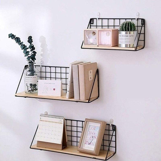 Grid Floating Shelf