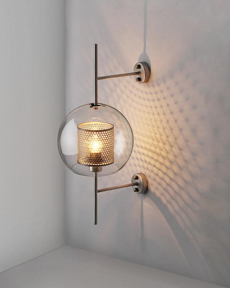 Industrial style wall lamp - Western Nest, LLC