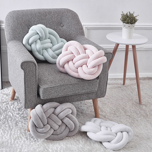 Complexity Braided Chunky Pillow