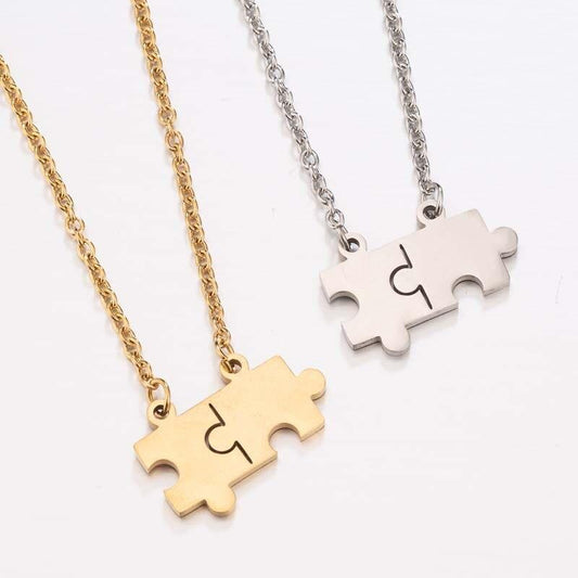 Audrey Autism Puzzle Piece Necklace