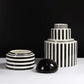 Bentali Black and White Ceramic Collection