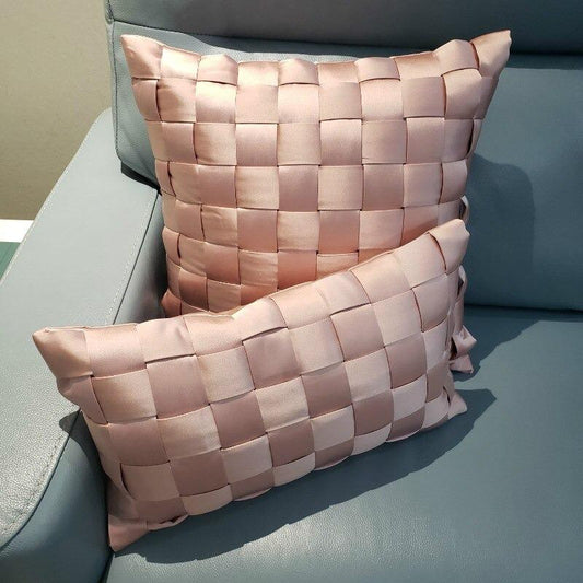 Carly Criss Cross Luxury Pillow Cover