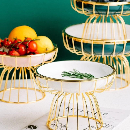 Claude Wire Snack Basket Bowls