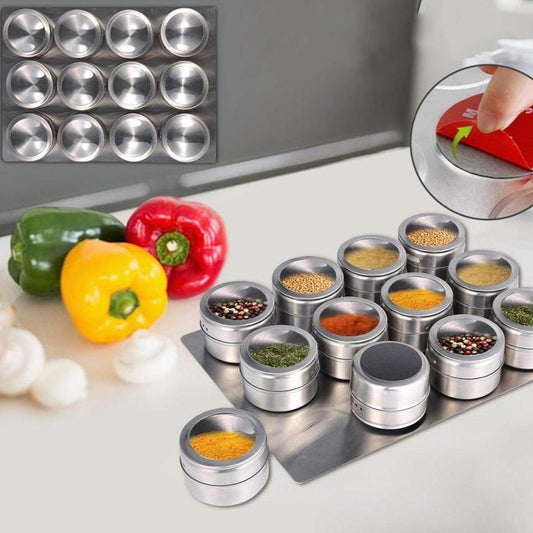 Clausen Magnetic Spice Jars