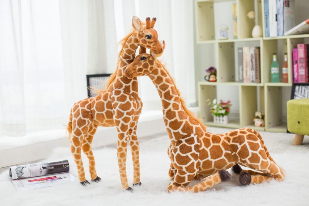 Giraffe Realistic Bendable Plush Soft Toy - Western Nest, LLC