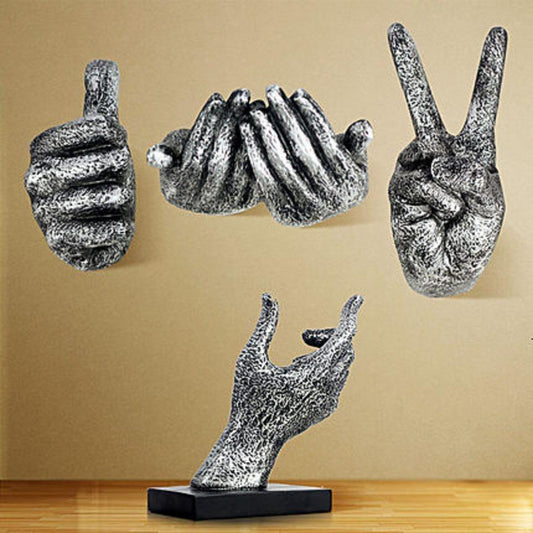 Halen Hand Gesture Wall Sculptures