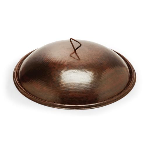 HPC 32” Copper Round Tempe Fire Pit Cover FPHC-31TEMPE