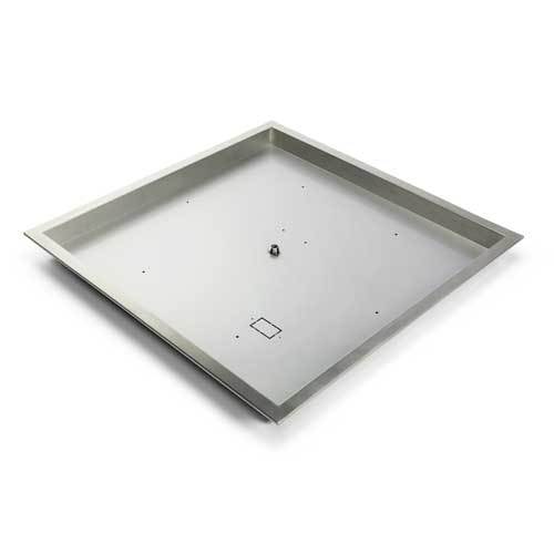 HPC Fire 36" High Capacity Square Bowl Pan 570-36HCSQ