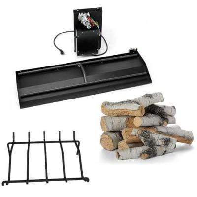 HPC Fire Duel-Step EI Outdoor Gas Fireplace Burner Kit DBOF28EI-AB16