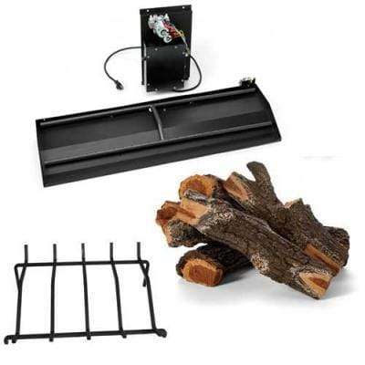 HPC Fire Duel-Step EI Outdoor Gas Fireplace Burner Kit DBOF28EI-AWO16