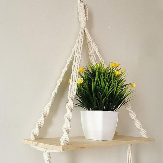 Hannah Hanging Wooden shelf