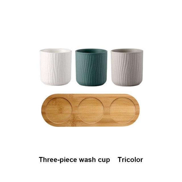 Matte Tree Toothbrush Holder Set - Western Nest, LLC