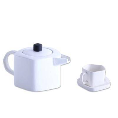 Modern Farmhouse Ceramic Teapot Set