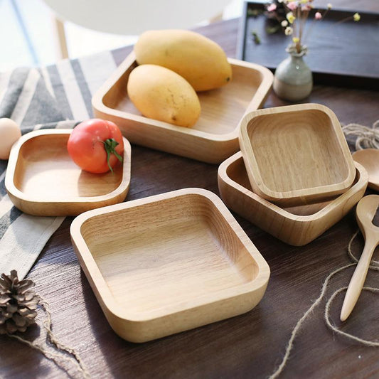 Birmingham Beech Wood Dinnerware Collection - Western Nest, LLC