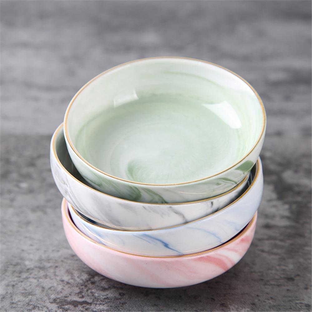 Marble Pattern Round Bowl