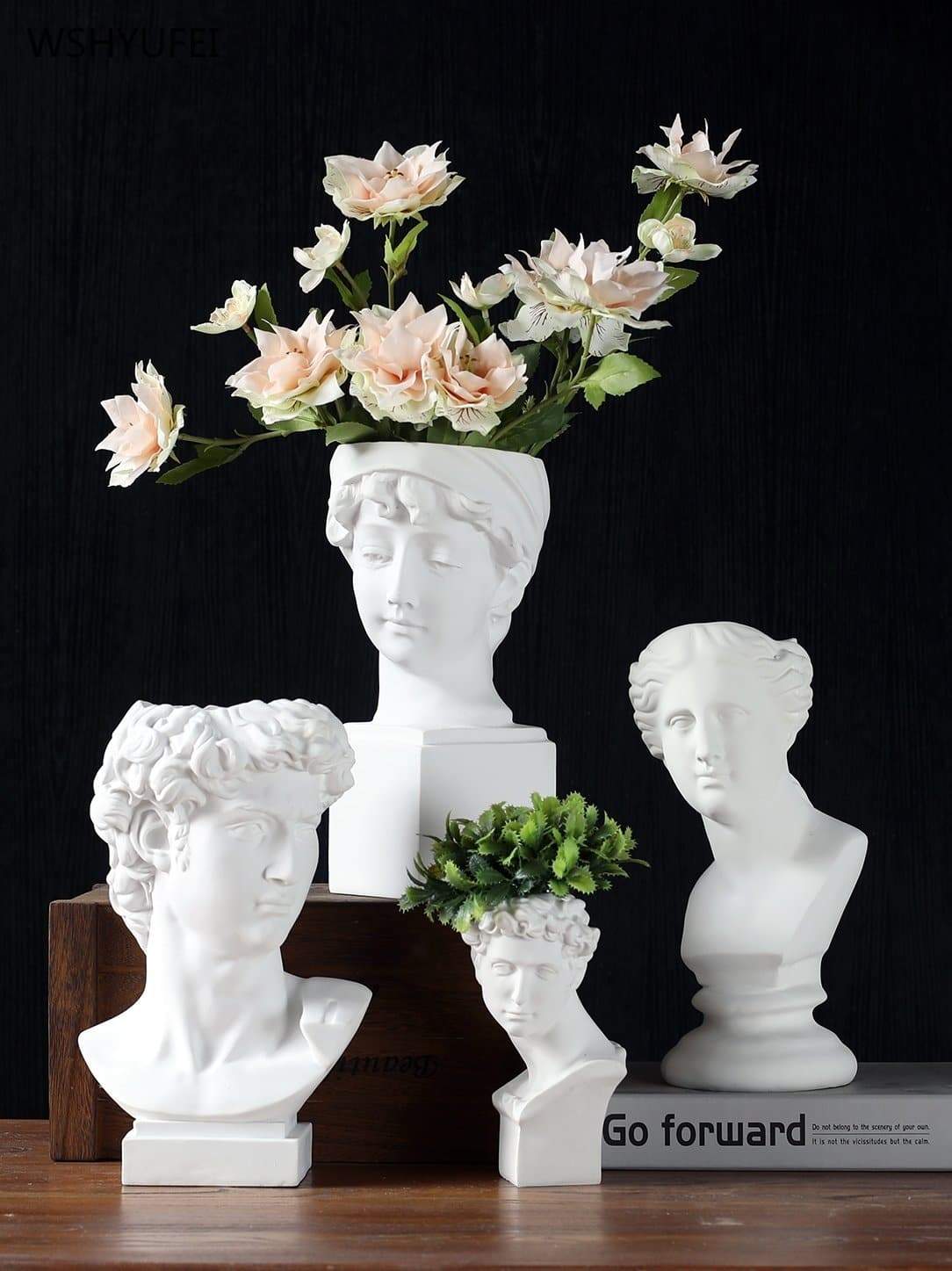 Ancient Figures Neoclassical Vases and Planters - Western Nest, LLC