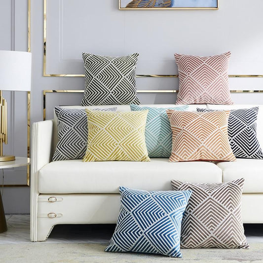 Dion Geometric Pillow Cover