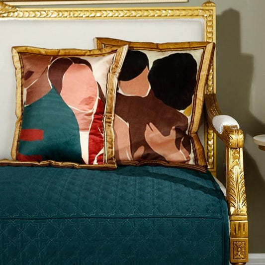 Embrace Portrait Pillow Covers