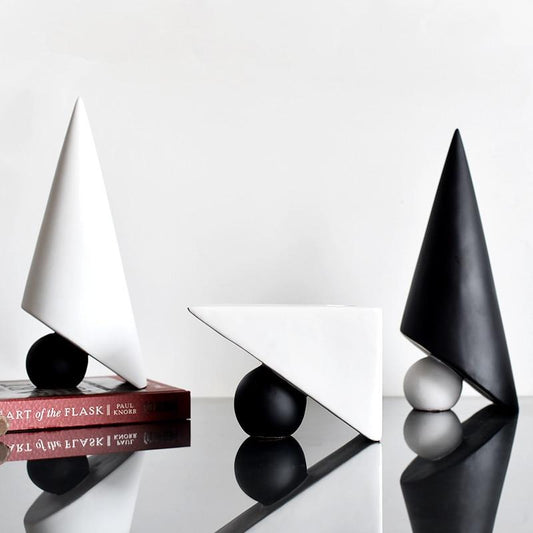 Grant Geometric Candle Holders