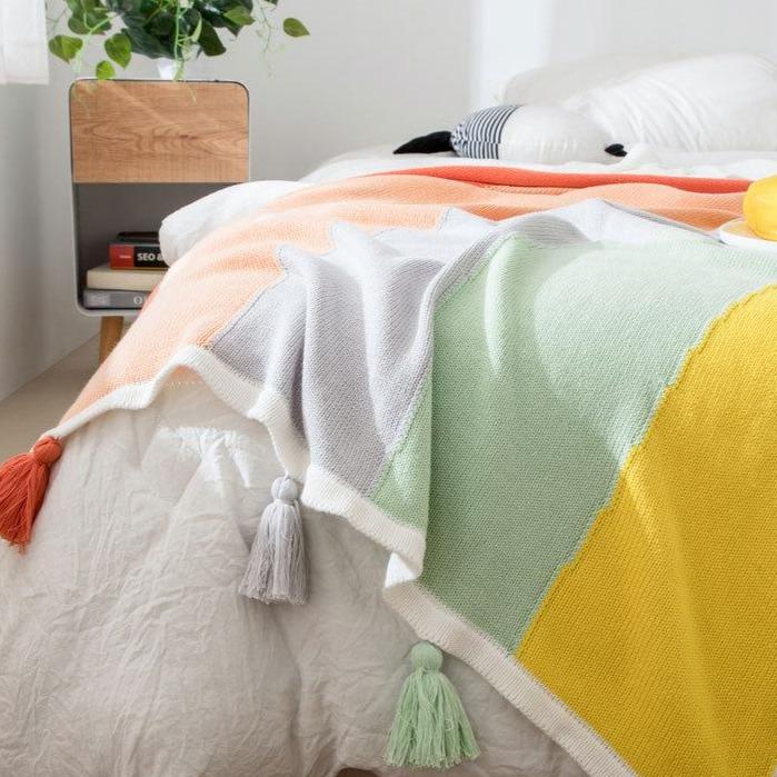 Sunny Days Rainbow Throw - Western Nest, LLC