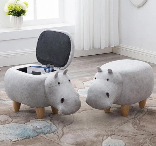 Childrens Hippo Pouf