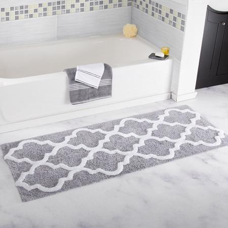 Geometric Bathroom Carpet